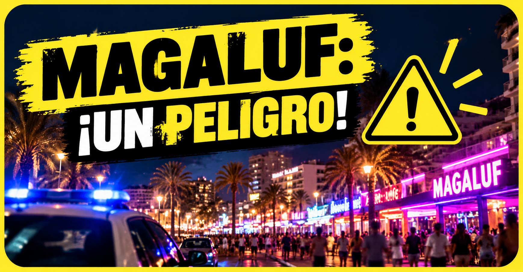 Magaluf: ¡un peligro!
